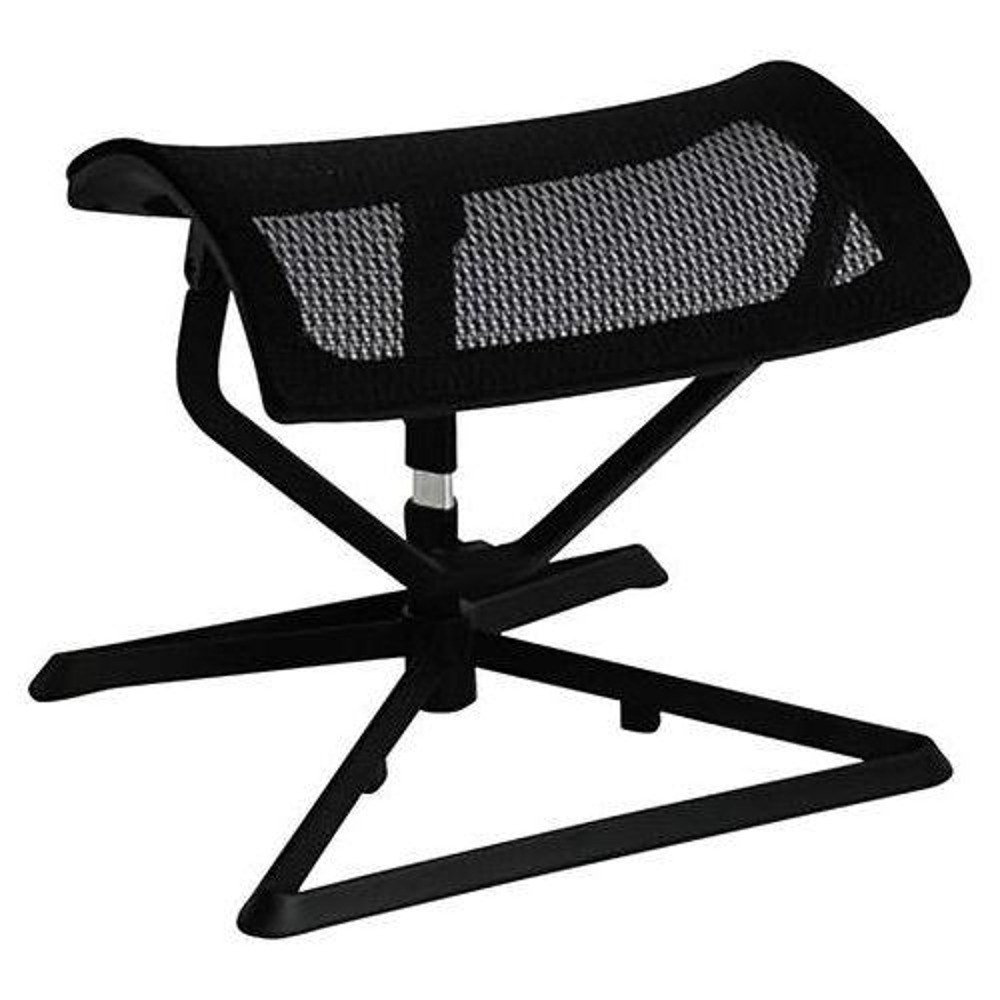 Kancelářska Židle Bez Opěradla Ottomann Černá