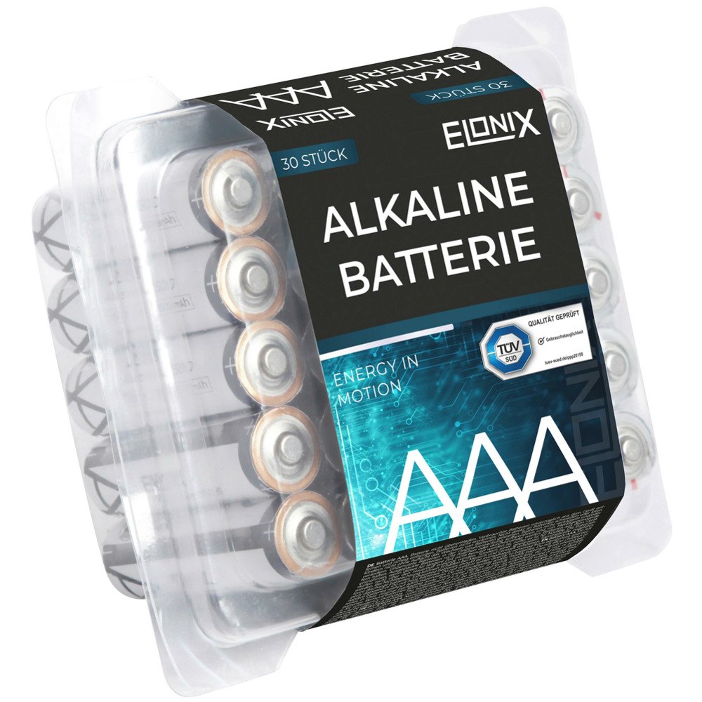 Baterie Alkaline Aaa 30ks V Balení