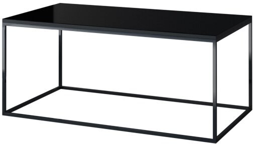 Konferenční stolek HEMI 99 černá / černé sklo farba černá / černé sklo