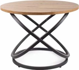 Kasvo ESO D 60 (EOS) konferenční stolek dub artisan / černé nohy Šířka 60 cm